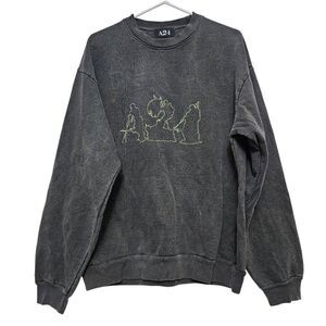 A24 civil war crew neck sweatshirt